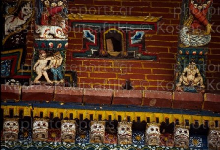 Νεπάλ Ερωτκή τέχνη ναών  Κατμαντού 28